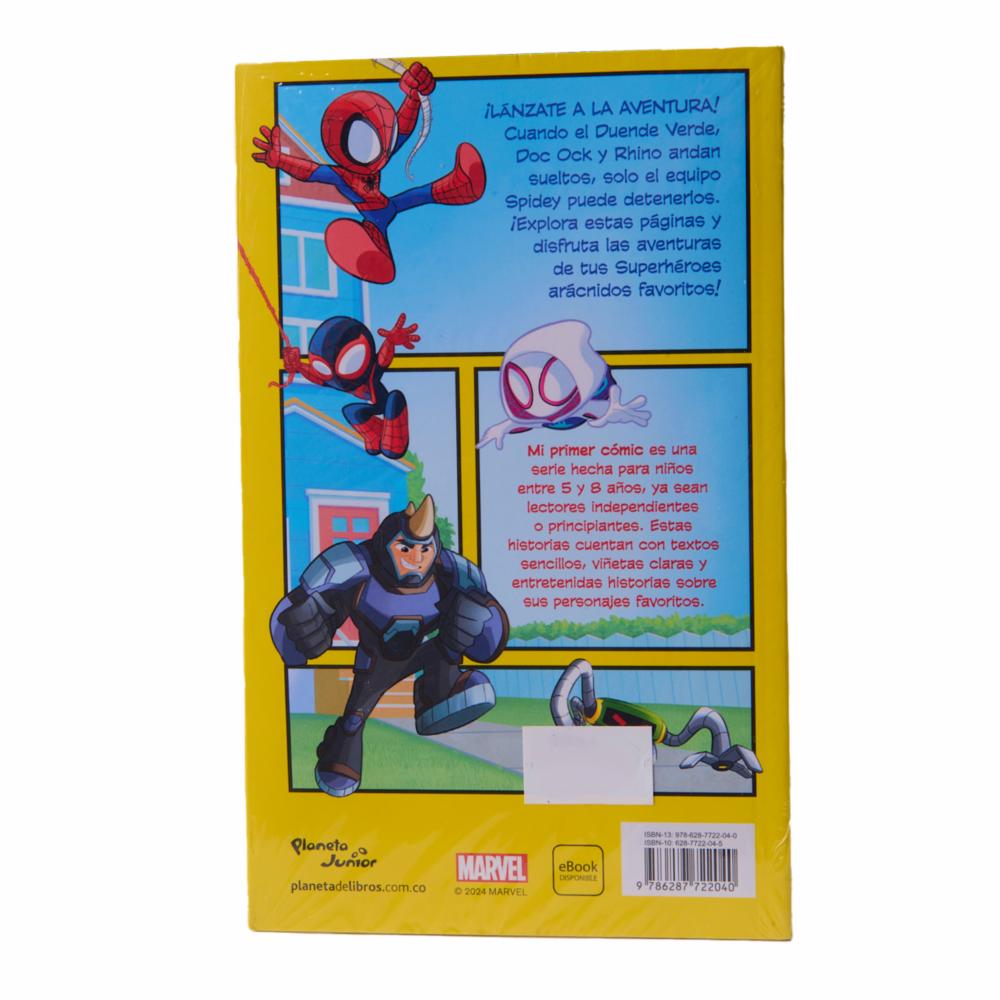 Libro Spidey Y Sus Sorprendentes Amigos. Comic 2 PLANETA JR 15 Páginas - Imagen 2