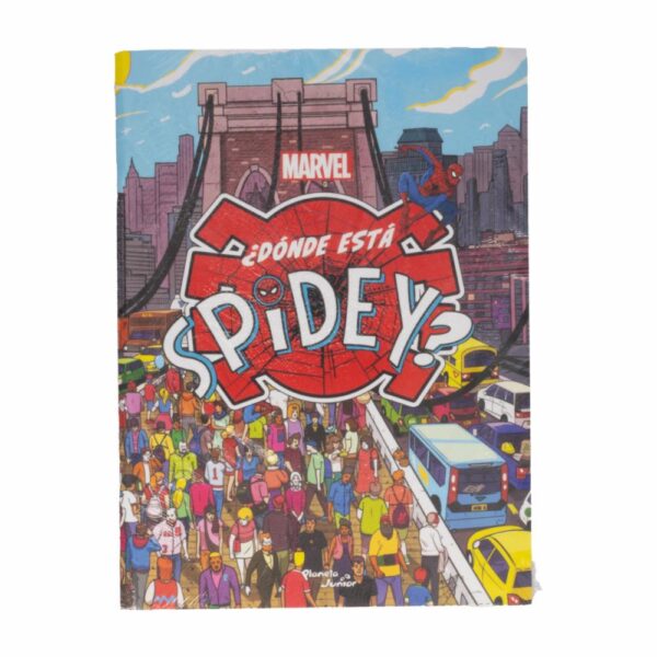 Libro ¿Dónde está Spidey? PLANETA 48 Páginas