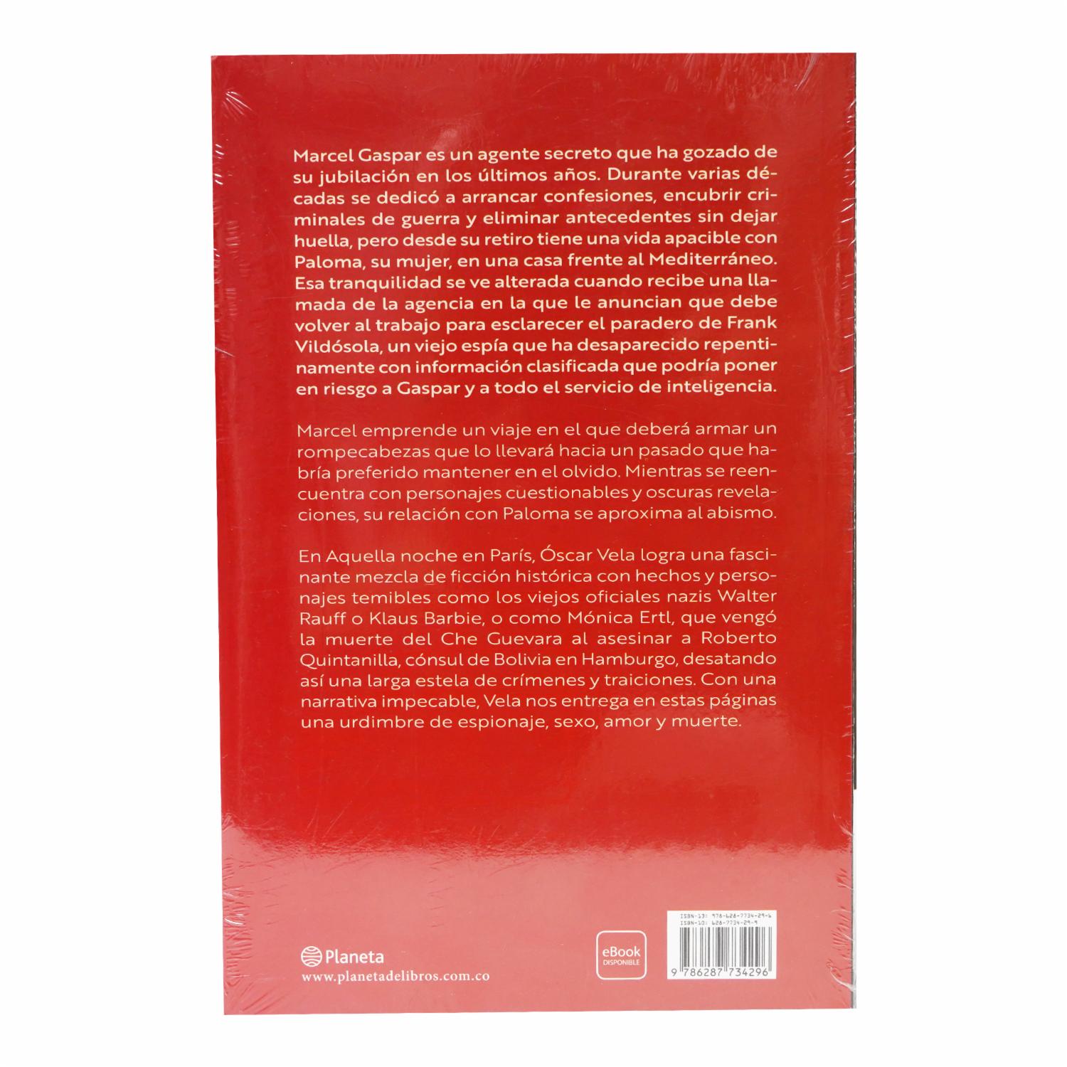 Libro Aquella Noche En Paris PLANETA 340 Páginas - Imagen 2