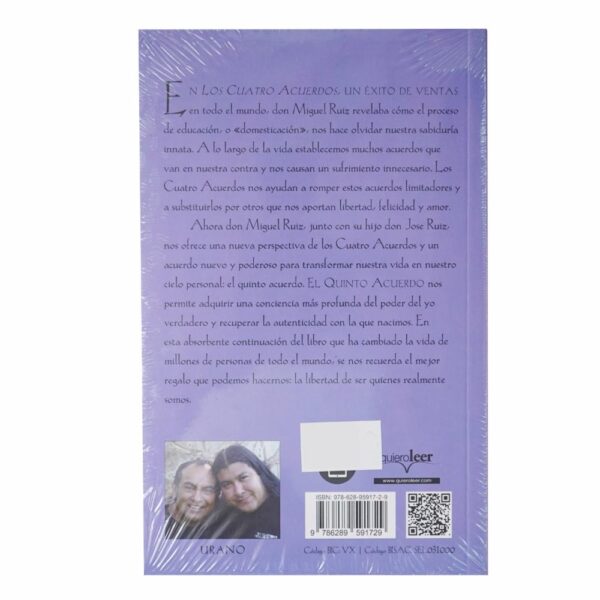Libro El Quinto Acuerdo URANO 219 Páginas - Imagen 2