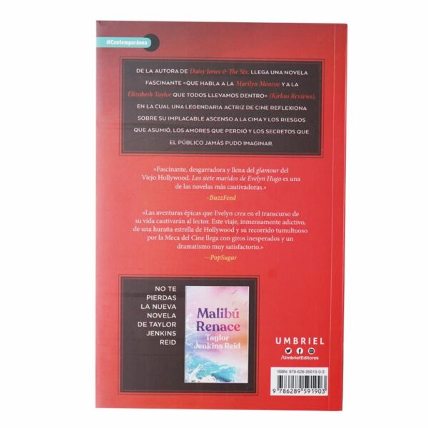 Libro Los Siete Maridos De Evelyn Hugo UMBRIEL 378 Páginas - Imagen 2