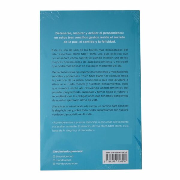 Libro Silencio URANO 187 Páginas - Imagen 2