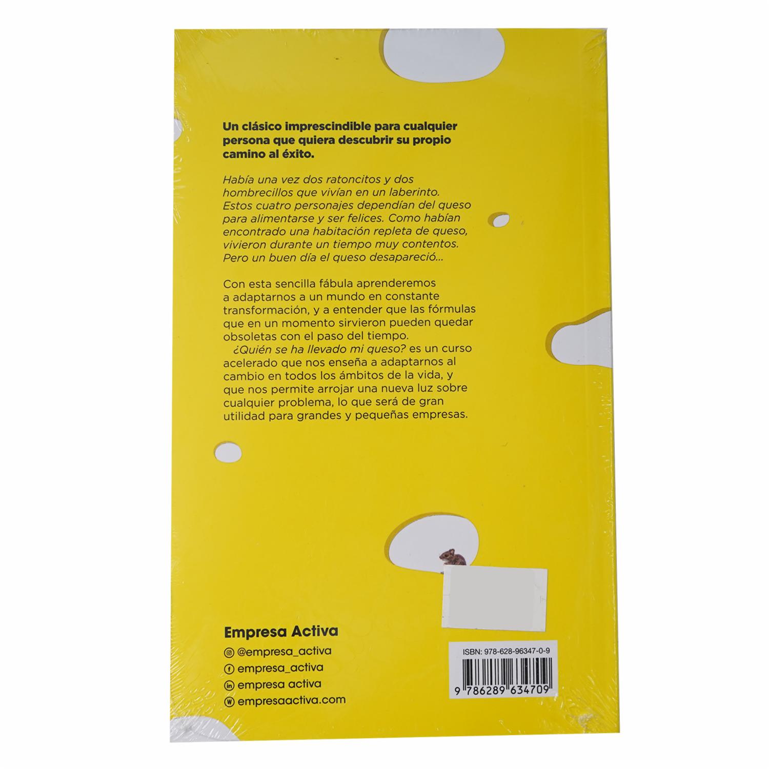 Libro Quien Se Ha Llevado Mi Queso EMPRESA ACTIVA 105 Páginas - Imagen 2