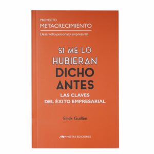 Libro Si Me Lo Hubieran Dicho Antes MESTAS 189 Páginas