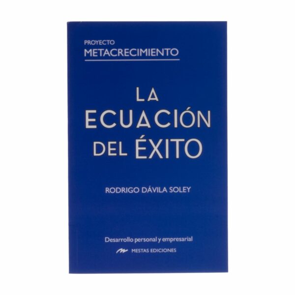 Libro La Ecuación Del Éxito MESTAS 115 Páginas