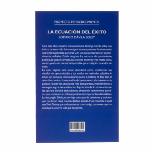 Libro La Ecuación Del Éxito MESTAS 115 Páginas - Imagen 2