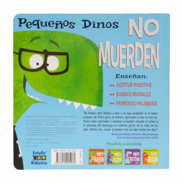 Libro Pequeños Dinos No Muerden ESTUDIO DIDÁCTICO 18 Páginas - Imagen 2