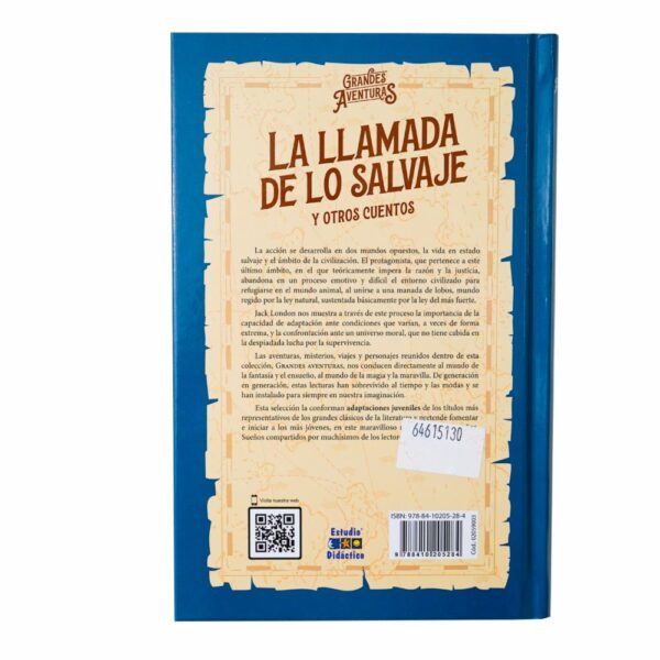 Libro La Llamada De Lo Salvaje EDIMAT 175 Páginas - Imagen 2