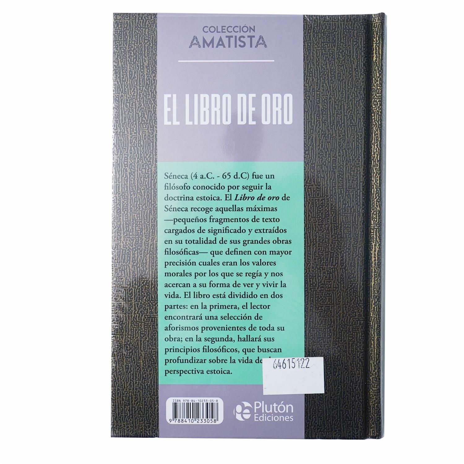 Libro El Libro De Oro De Seneca PLUTÓN EDICIONES 180 Páginas - Imagen 2