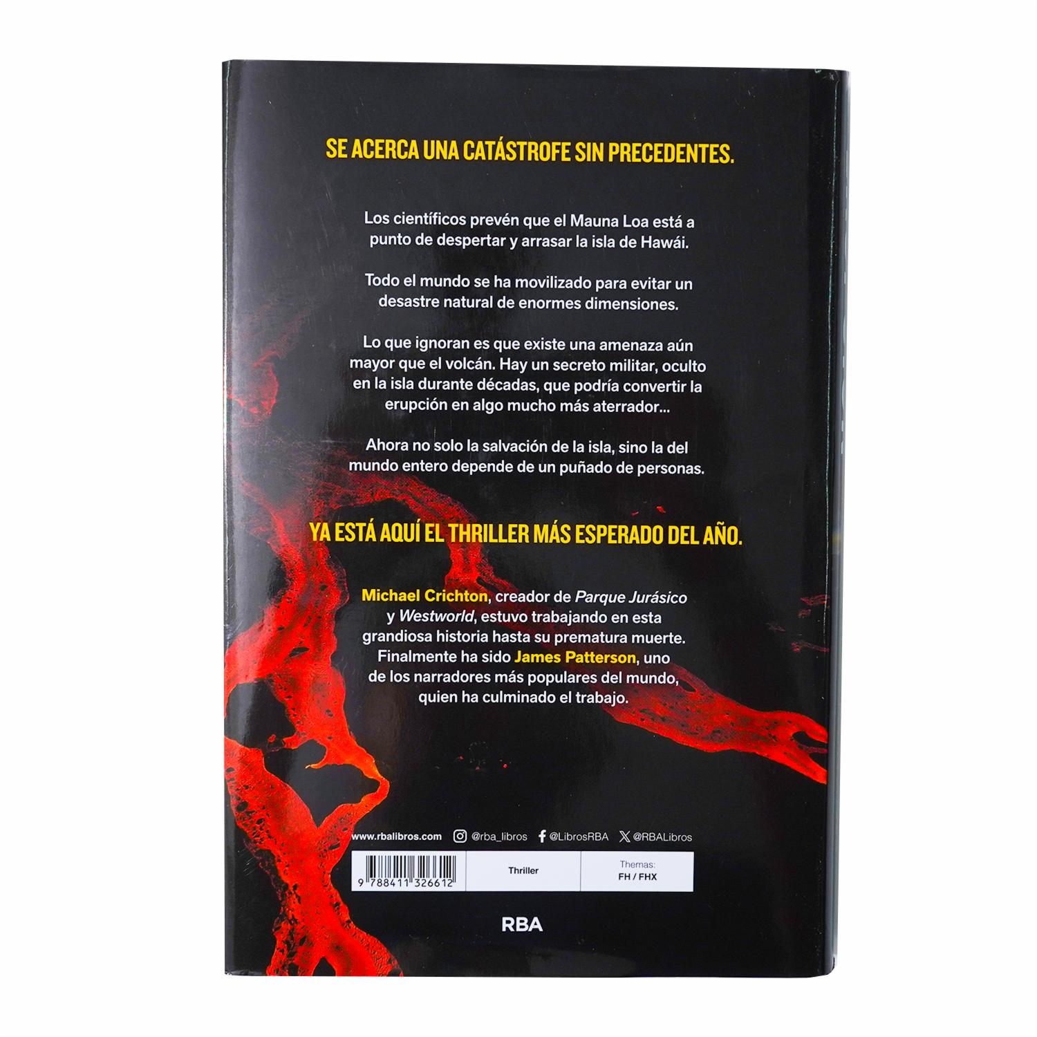 Libro Erupción RBA 428 Páginas - Imagen 2