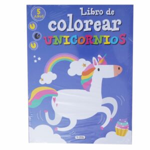 Libro Libro De Colorear Unicornios EDICIONES SALDAÑA 96 Páginas