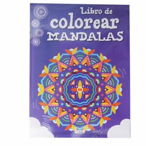 Libro De Colorear Mandalas EDICIONES SALDAÑA 96 Páginas