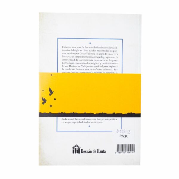 Libro Poesía DESVAN DE HANTA 414 Páginas - Imagen 2