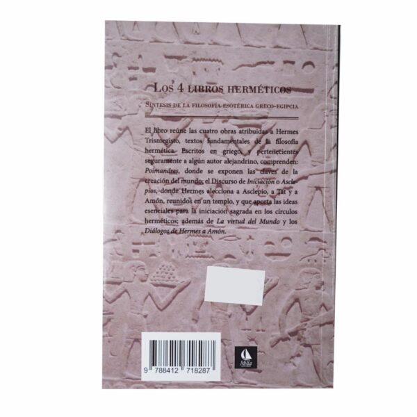 Libro Los Cuatro Libros Herméticos MI-LLA 427 Páginas - Imagen 2