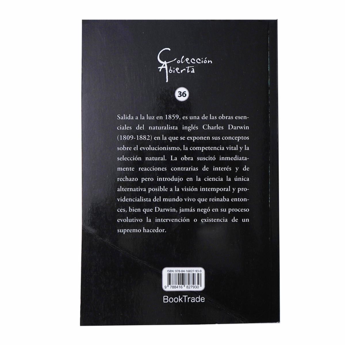 Libro El Origen De Las Especies RBA 320 Páginas