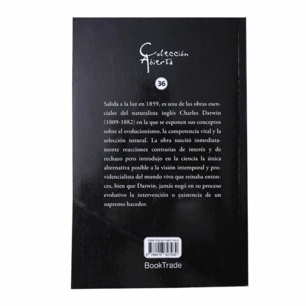 Libro El Origen De Las Especies RBA 320 Páginas - Imagen 2