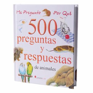 Libro 500 Preguntas Y Respuestas De Animales COMETA ROJA 259 Páginas