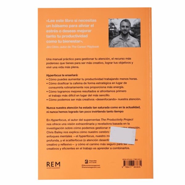Libro Hyperfocus REVERTE 288 Páginas - Imagen 2