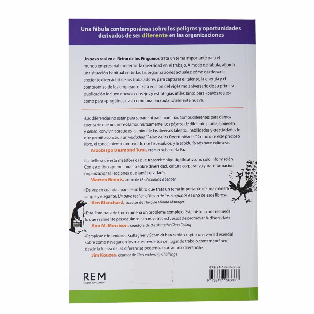 Libro Un Pavo Real En El Reino De Los Pingüinos REM 192 Páginas - Imagen 2