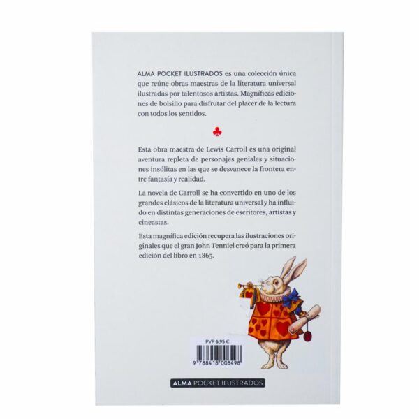 Libro Alicia En El País De Las Maravillas (Pocket) EDITORIAL ALMA 125 Páginas - Imagen 2