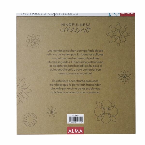 Libro Mandalas Espirituales MR.BOOKS 58 Páginas - Imagen 2