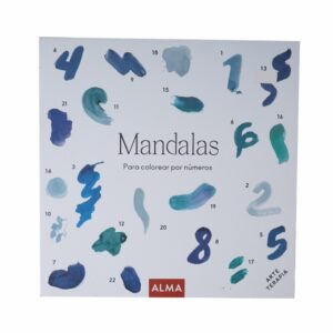 Libro Mandalas Para Colorear Por Números MR.BOOKS 65 Páginas