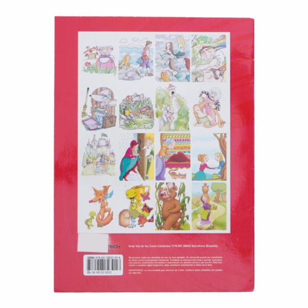 Libro Coloreo Cuentos De Siempre Rojo CONECTA 16 Páginas - Imagen 2