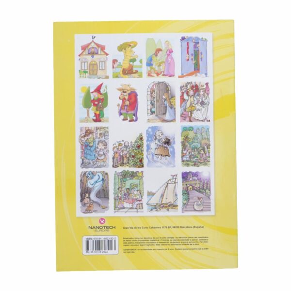 Libro Coloreo Cuentos De Siempre Amarillo EDIMAT 16 Páginas - Imagen 2