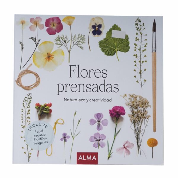 Libro Flores Presadas Naturaleza Y Cre MR.BOOKS 35 Páginas