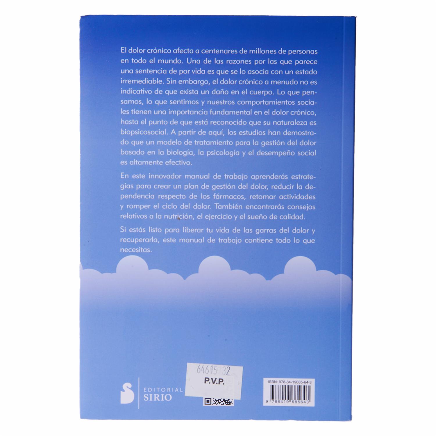 Libro Gestiona Tu Dolor Manual Practico SIRIO 339 Páginas
