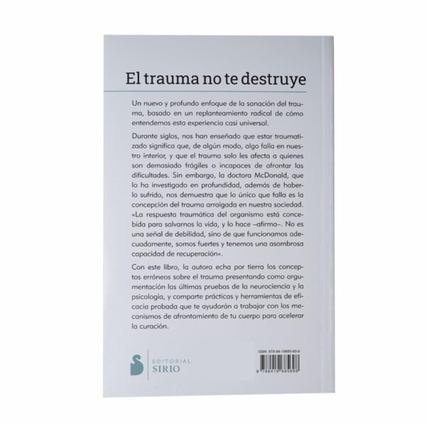 Libro El Trauma No Destruye SIRIO 262 Páginas - Imagen 2