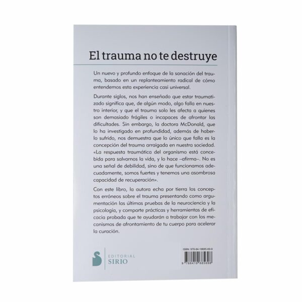 Libro El Trauma No Destruye SIRIO 262 Páginas - Imagen 2