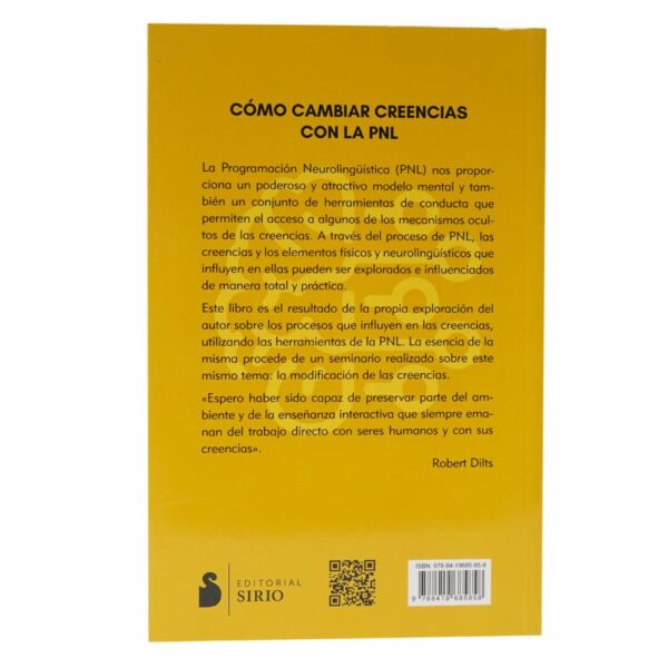 Libro Como Cambiar Creencias Con Pnl SIRIO 255 Páginas - Imagen 2