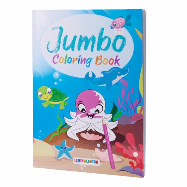 Libro Jumbo Coloring Book EDICARDS 15 Páginas