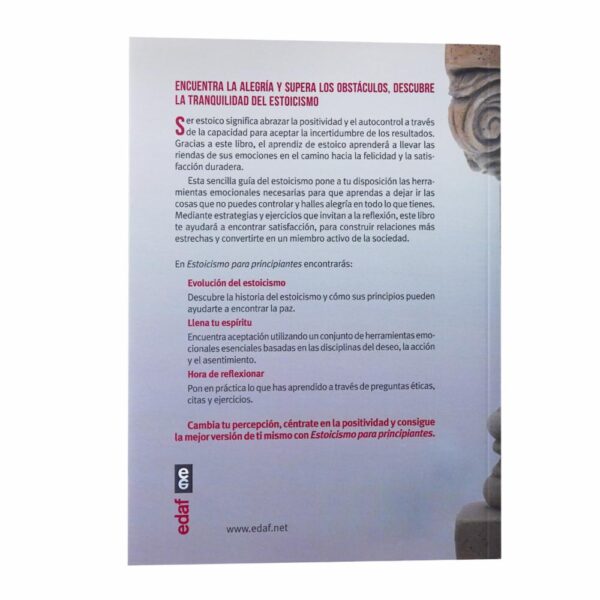 Estoicismo Para Principiantes Matthew J. Van Natta EDAF 256 Páginas - Imagen 2