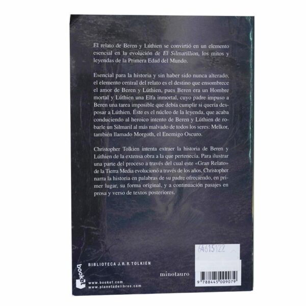 Libro Beren Y Luthien BOOKET 275 Páginas - Imagen 2