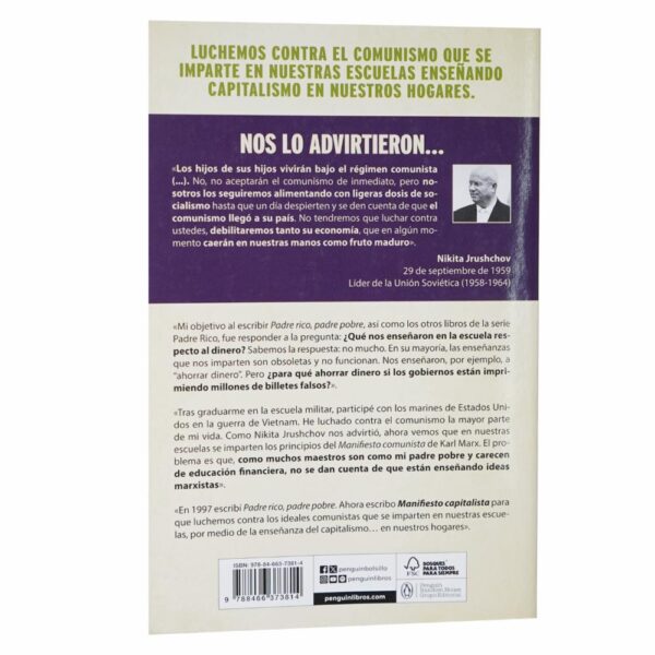 Libro Manifiesto Capitalista DEBOLSILLO 523 Páginas - Imagen 2