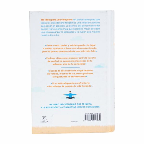 Libro 365 Ideas Para Una Vida Plena ESPASA 374 Páginas - Imagen 2