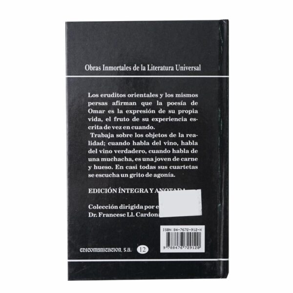Libro Rubaiyat MR.BOOKS 187 Páginas - Imagen 2