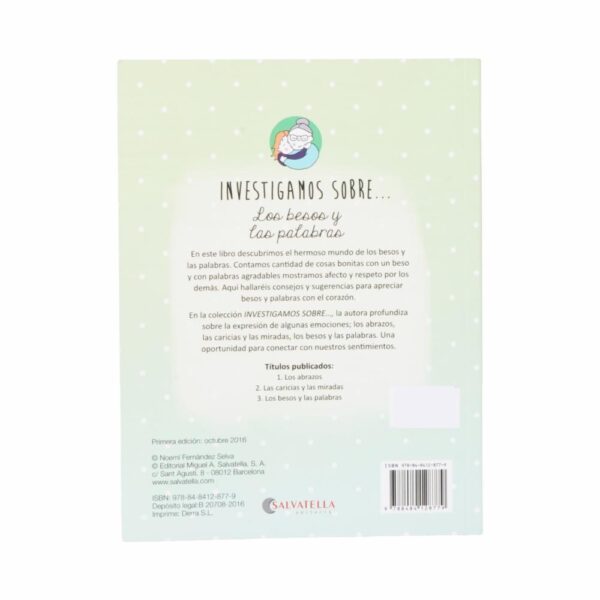 Libro Los Besos Y Las Palabras MR.BOOKS 32 Páginas - Imagen 2