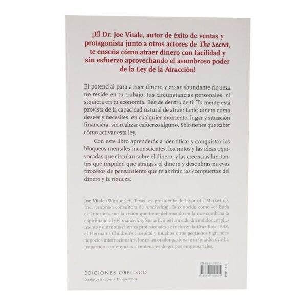 Libro El Secreto Para Atraer El Dinero OBELISCO 126 Páginas - Imagen 2