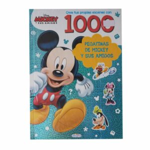 Libro 1000 Pegatinas De Mickey Y Sus Amigos PLUTON 48 Páginas