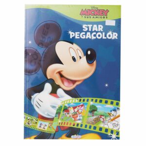 Libro Star Pegacolor Disney 4T DISNEY 70 Páginas