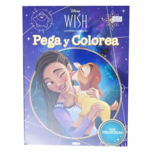 Libro Wish Pega Y Colorea LIBRO DIVO 24 Páginas