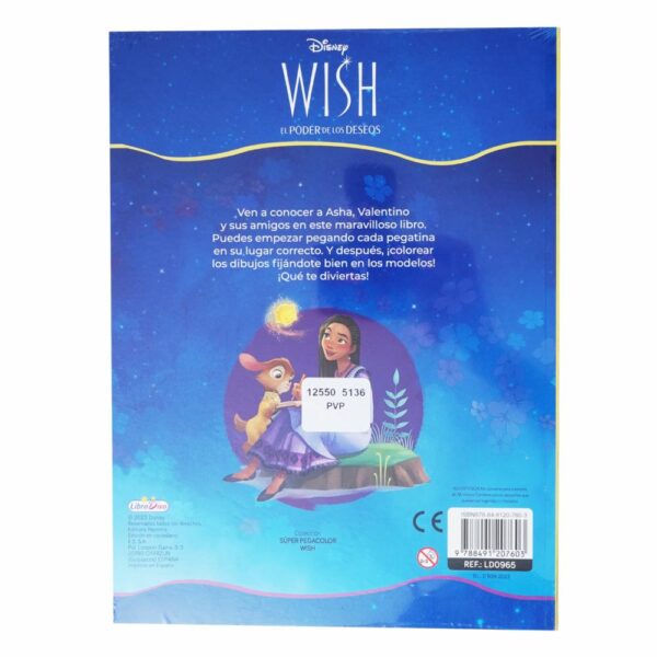 Libro Wish Super Pegacolor LIBRO DIVO 44 Páginas - Imagen 2
