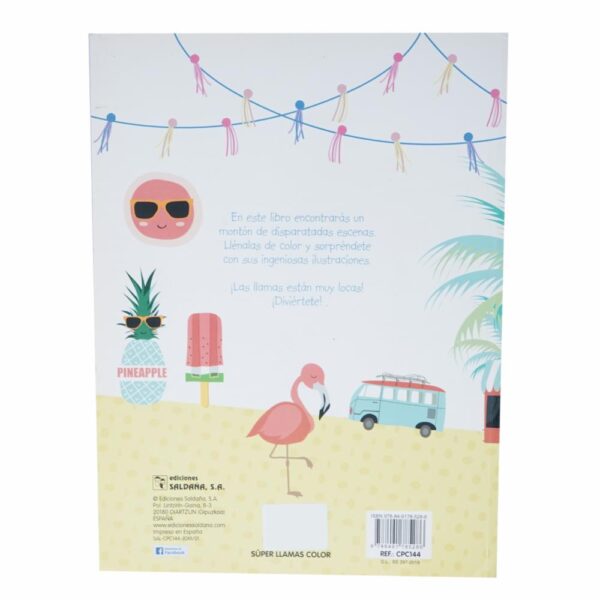 Libro Super Llamas Color EDICIONES SALDAÑA 54 Páginas - Imagen 2