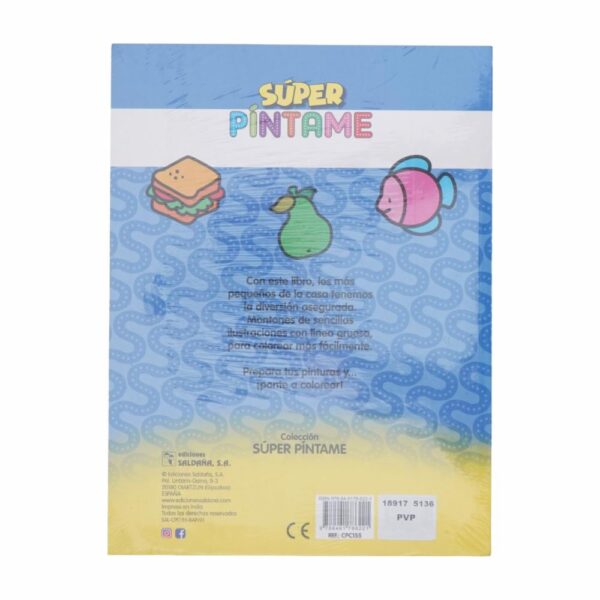 Libro Súper Píntame EDICIONES SALDAÑA 64 Páginas - Imagen 2