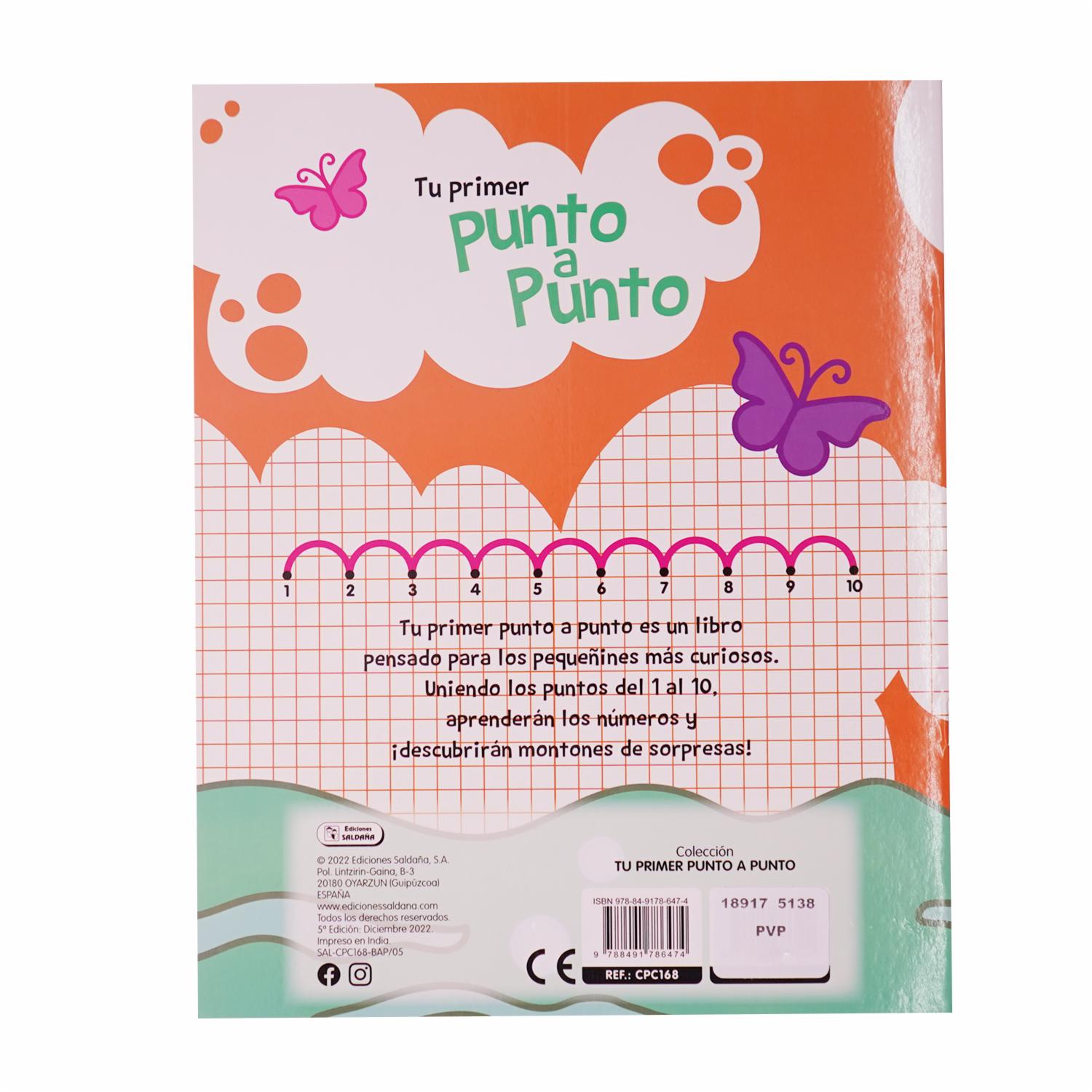 Libro Tu Primer Punto A Punto EDICIONES SALDAÑA 10 Páginas - Imagen 2