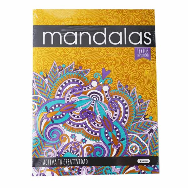 Mandalas Potencia Tu Creatividad EDICIONES SALDAÑA 72 Páginas