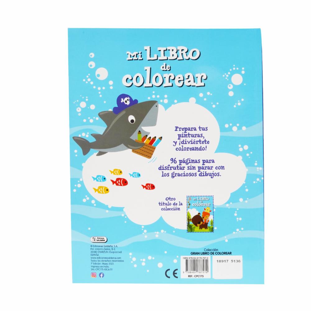 Libro Mi Primer Libro Colorear EDICIONES SALDAÑA 36 Páginas - Imagen 2